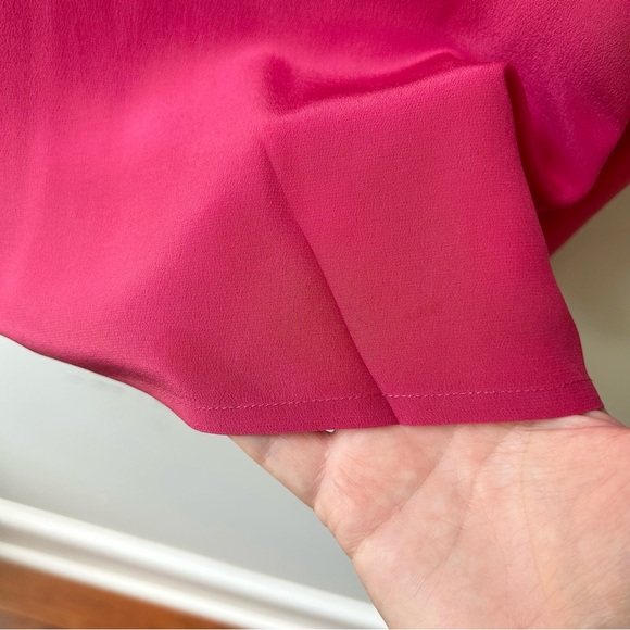 vintage Carole Little for Saint-Tropez West 100% silk button down blouse - Picture 7 of 8